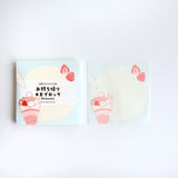 Furukawashiko Sweets Animal Workshop Takeaway Memo Pads - Spinning Kotori