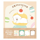 Furukawashiko Sweets Animal Workshop Memo Pads - Trapped Dog
