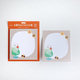 Furukawashiko Sweets Animal Workshop Sticky Notes - Cream Seal