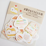 Furukawashiko Sweets Animal Workshop Washi Flake Stickers - Trapped Dog