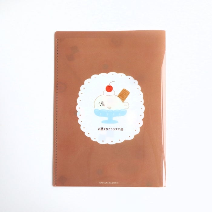 Furukawashiko A5 Clear File - Cream Seal