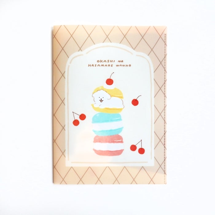 Furukawashiko A5 Clear File - Trapped Dog