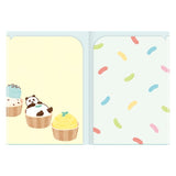 Furukawashiko A5 Clear File - Relaxing Panda
