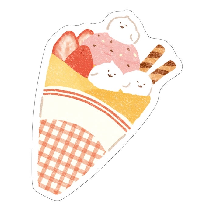 Furukawashiko Sweets Animal Workshop Sticker Set - Kotori