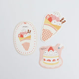 Furukawashiko Sweets Animal Workshop Sticker Set - Kotori