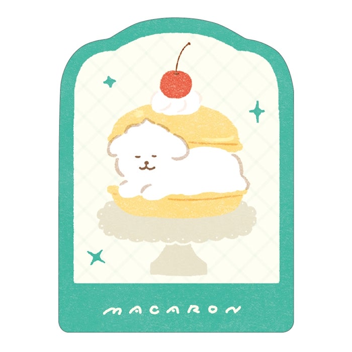 Furukawashiko Sweets Animal Workshop Sticker Set - Trapped Dog