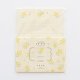 Furukawashiko Stamp Letter Set - Warm and Fuzzy Mimosa