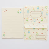 Furukawashiko Stamp Letter Set - Cream Soda