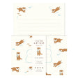 Furukawashiko Stamp Letter Set - Smooth-Swimming Otter
