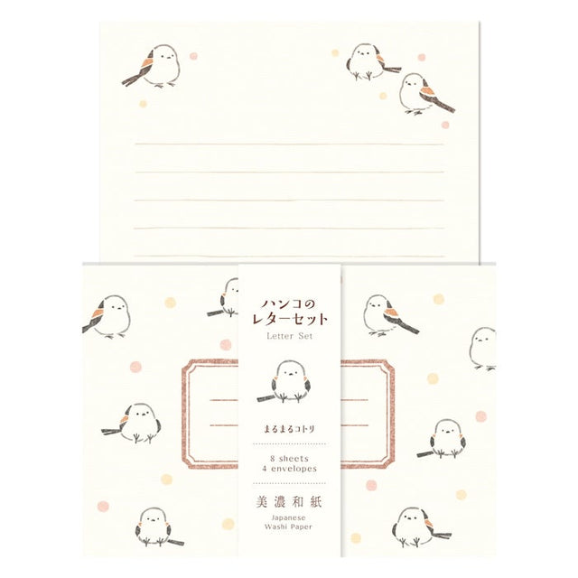 Furukawashiko Stamp Letter Set - Marumaru Kotori