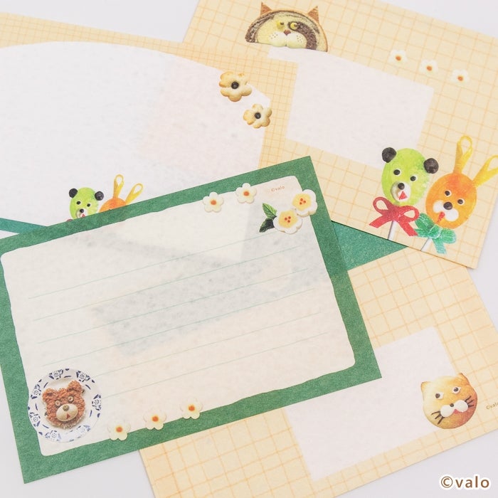 Furukawashiko Letter Set - Pakupaku Yellow
