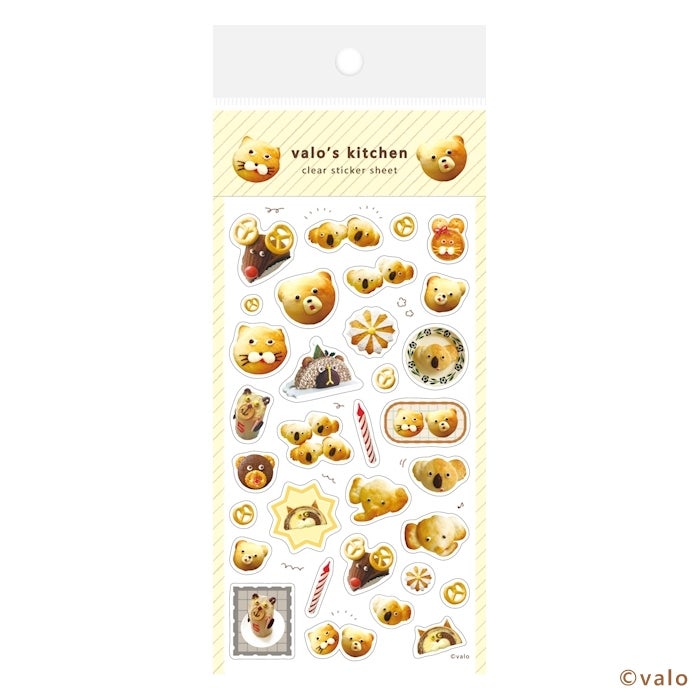 Furukawashiko Clear Sticker Sheet - Gokigen Bakery