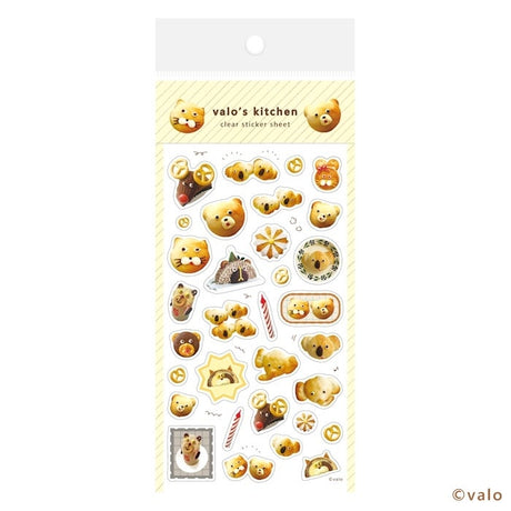 Furukawashiko Clear Sticker Sheet - Gokigen Bakery