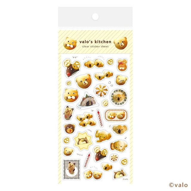 Furukawashiko Clear Sticker Sheet - Gokigen Bakery