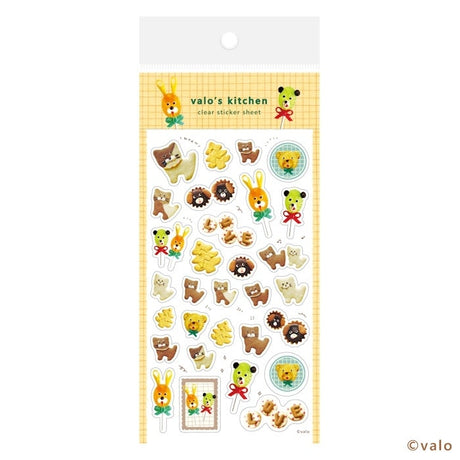 Furukawashiko Clear Sticker Sheet - A Little Snack
