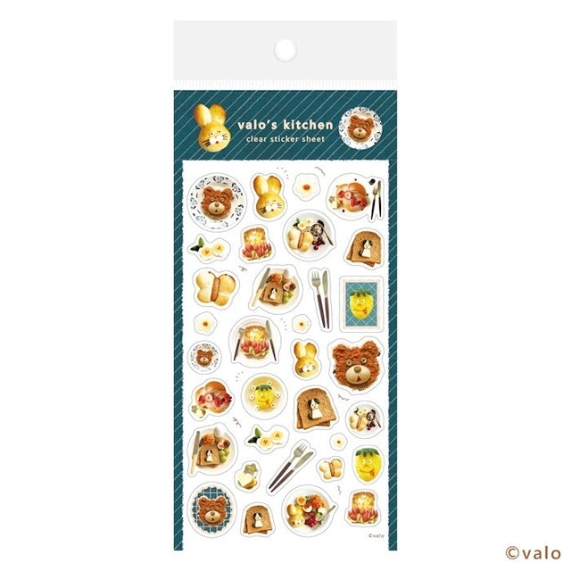 Furukawashiko Clear Sticker Sheet - Plate Time