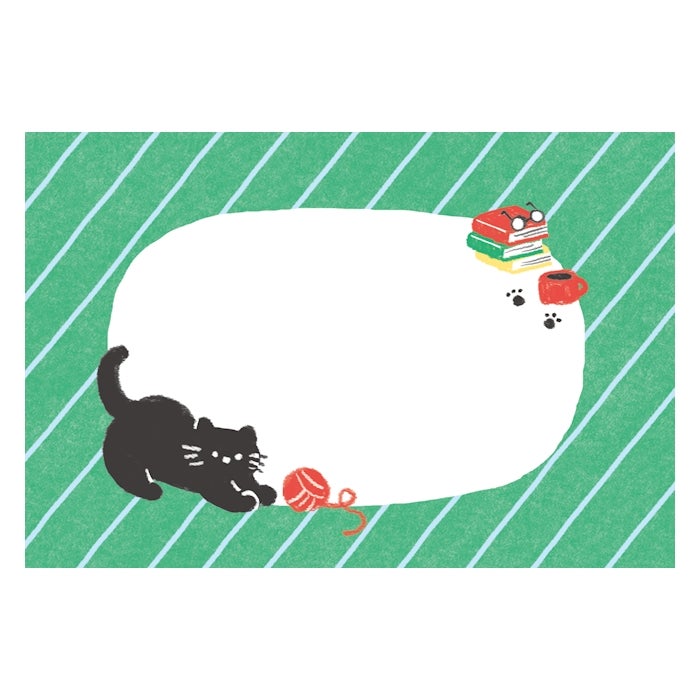 Furukawashiko Today's Letter Set - House and Cat