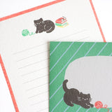 Furukawashiko Today's Letter Set - House and Cat