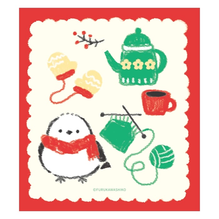 Furukawashiko Memo Pad - Yarn and Bird