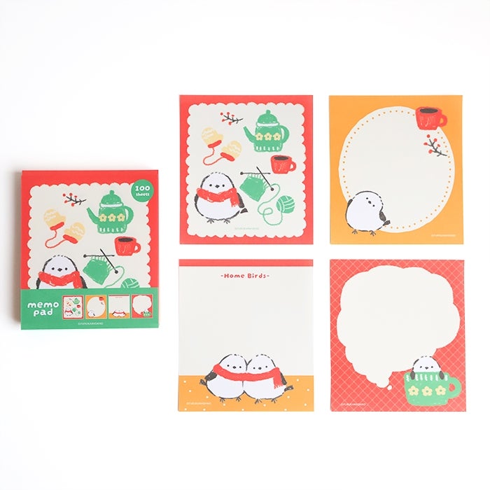 Furukawashiko Memo Pad - Yarn and Bird