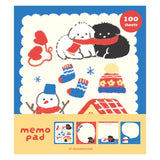 Furukawashiko Memo Pad - Snow and Dog