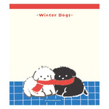 Furukawashiko Memo Pad - Snow and Dog
