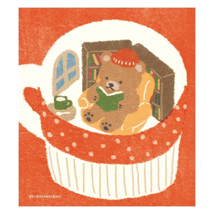 Furukawashiko Memo Pad - House and Bear