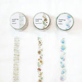 Mind Wave Die-Cut Decoration Masking Tape - Bubble