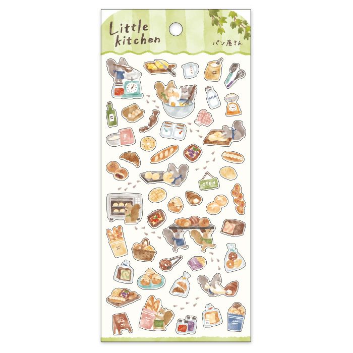 Mind Wave Little Kitchen Stickers - Bakery