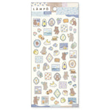 Mind Wave Lampo Mini Stickers - Bear and Starry Sky