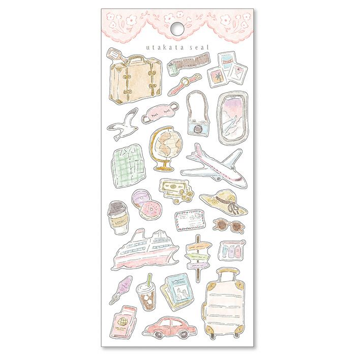 Mind Wave Utakata Stickers - Travel