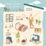 Mind Wave My Home Stickers - Watering Time