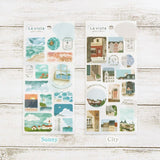 Mind Wave La Vista Stickers - City