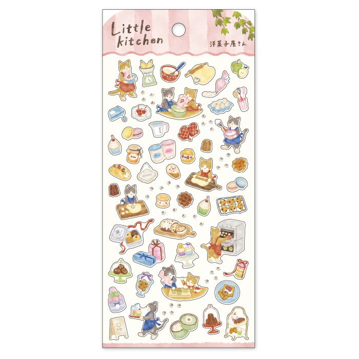 Mind Wave Little Kitchen Stickers - Pastry Shop