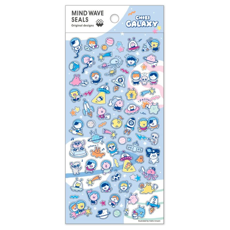 Mind Wave Stickers - Chibi Galaxy