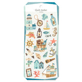 Mind Wave Quilt Atelier Stickers - Port Town