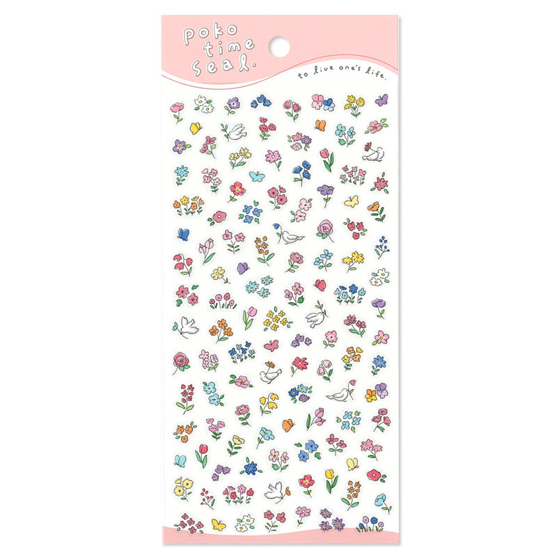 Mind Wave Poco Time Stickers - Flowers