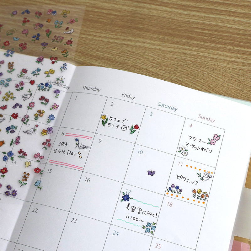Mind Wave Poco Time Stickers - Flowers
