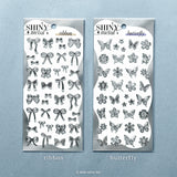 Mind Wave Shiny Metal Stickers - Ribbon