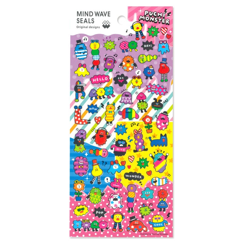 Mind Wave MW Stickers - PUCHI MONSTER