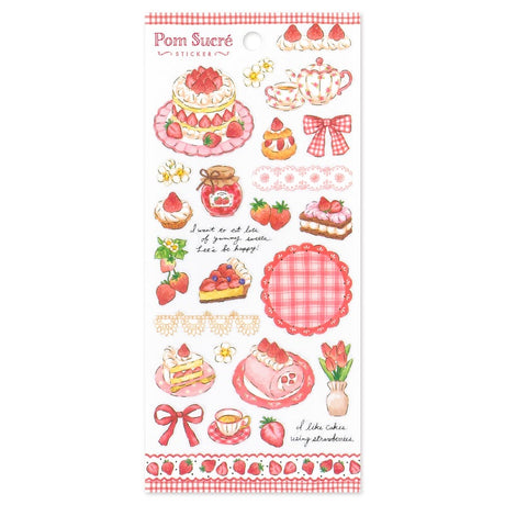 Mind Wave Pomme Sucre Stickers - Red