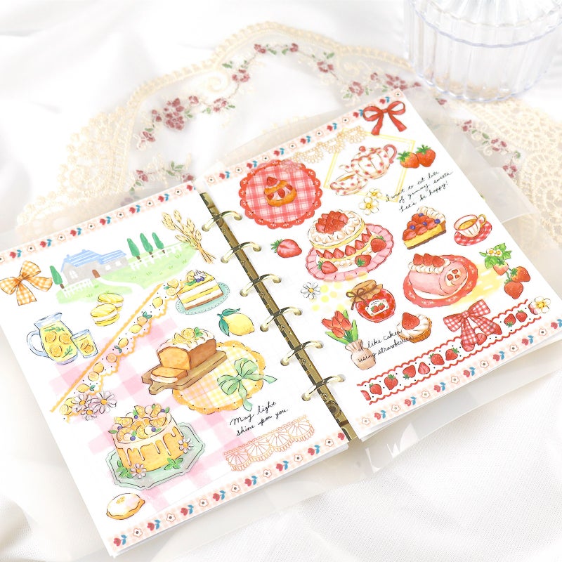 Mind Wave Pomme Sucre Stickers - Red