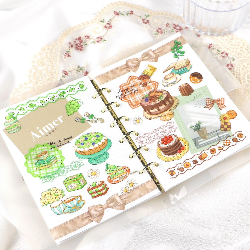 Mind Wave Pomme Sucre Stickers - Brown