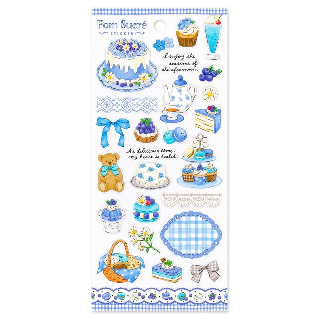 Mind Wave Pomme Sucre Stickers - Blue