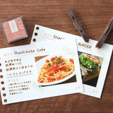 Shachihata Connected Number Stamp - English Calendar