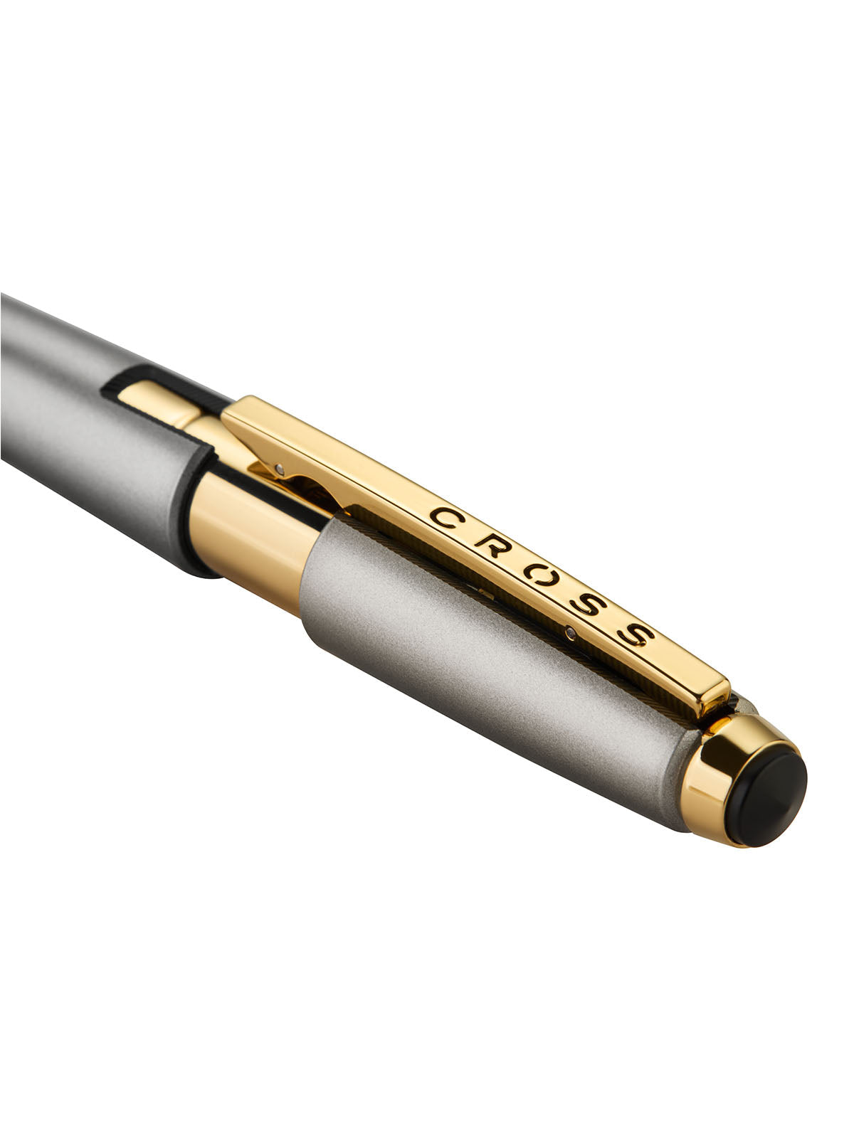 Edge Sonic Titanium Lacquer with Gold PVD Rollerball Pen Cap