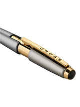 Edge Sonic Titanium Lacquer with Gold PVD Rollerball Pen Cap