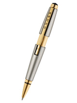 Edge Sonic Titanium Lacquer with Gold PVD Rollerball Pen Top