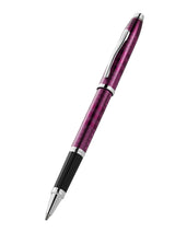 Century II Midnight Plum Rollerball Pen - tilt view