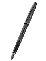 Century II Midnight Black Fountain Pen - tilt view